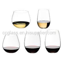 Hand Blown Stemless wine glasses dishwasher safe