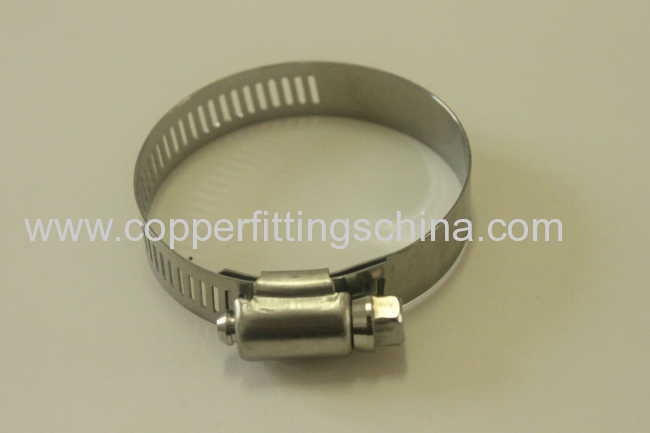 Stainless Steel American Type Hose Clamp