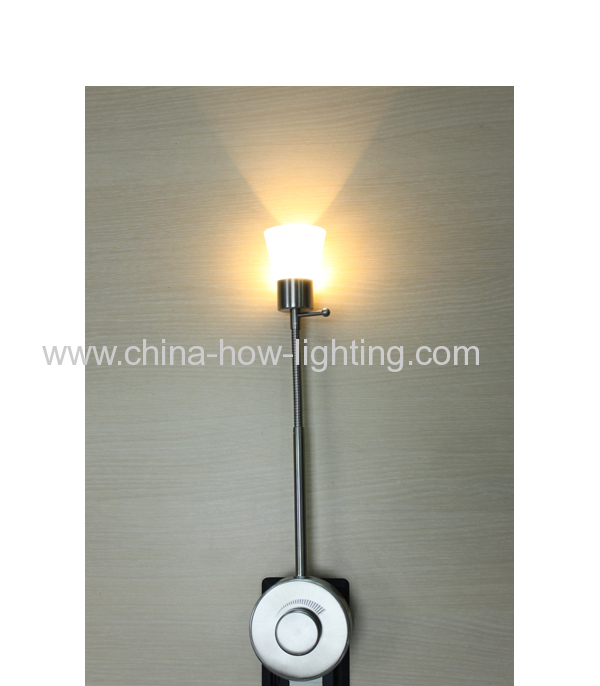 Reading Light 3W Touch Dimmable Plug-in with GS CE Certificate