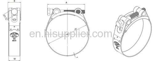 hot selling hose clips 