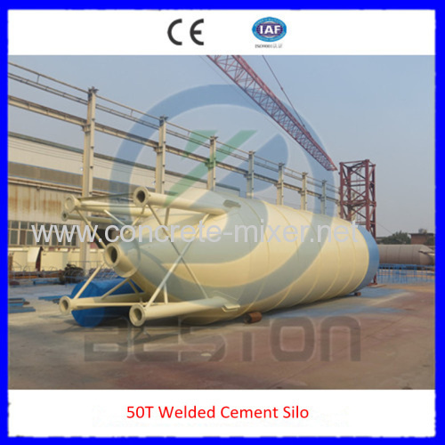 50T Weldd Steel Cement Storage Silo