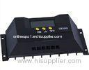 High efficiency Black Color 30A 12V / 24V Solar Charge Controller PWM mode