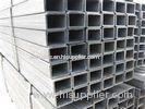 Square / Rectangular Q195 Thin Walled Steel Tubing 10 20 - 50 100mm