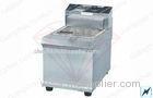 CE Counter Top Kitchen Deep Fryer For French fries , 300x600x465mm