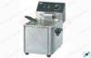 4l Stainless Steel Countertop Deep Fryer With Basket , 220 - 240V/50Hz