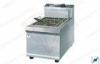 Basket Commercial Deep Fryer Restaurant With Stainless Steel Body