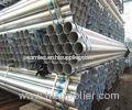 Galvanized SCH30 , SCH40 ERW Steel Tube , Hot Dipped Galvanized 200 - 500g / m2