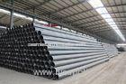 Hot - dipped Galvanized 210 - 400 g / m2 ERW Steel Tube / EMT Pipe DN50 60mm OD