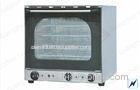 Stainless Steel Electric Baking Oven , 595x530x570mm 2.7 KW