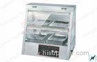 Portable Electric Commercial Food Warmer , Hot Display Showcase
