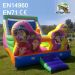Backyard Inflatable Princess Slide For Sale