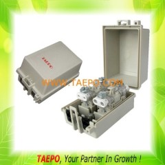Indoor 2 pairs DP box for STB module, snap locking