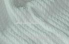 Soft White Cotton Woven Blanket With Machine Washable , 70