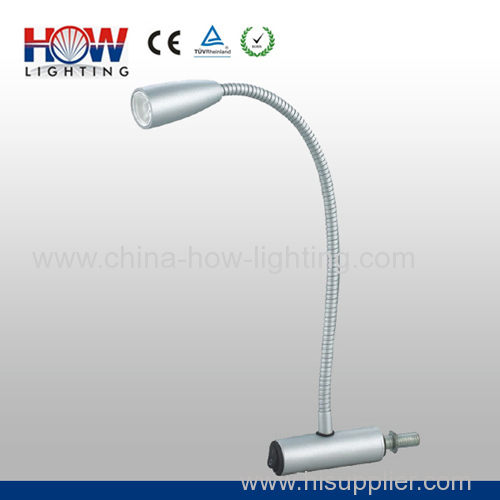 1W High Power LED Reading Lamp Aluminium Steel