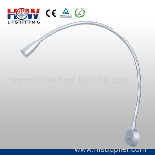 2013 New Aluminium Steel 1W 3W High Power LED Reading Lamp