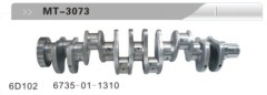 6D102 CRANKSHAFT FOR EXCAVATOR