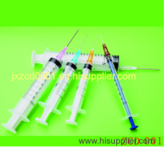 sterile medical syringe with/without needle