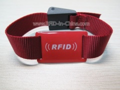 RFID Reusable Fabric Wristbands-43