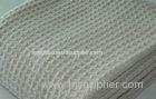 Pre - Washed Touching Cotton Woven Blanket For Hotel , Airplane