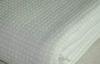 100% Lightweight Cotton Blanket , White Waffle Weave Cotton Blanket