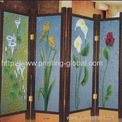 Thermal transfer film for glass door