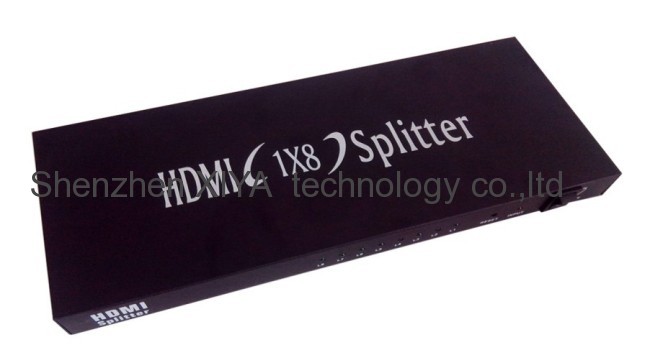 HDMI splitter 1*8 support 3D