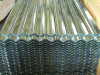 Galvanized corrugated steel sheet