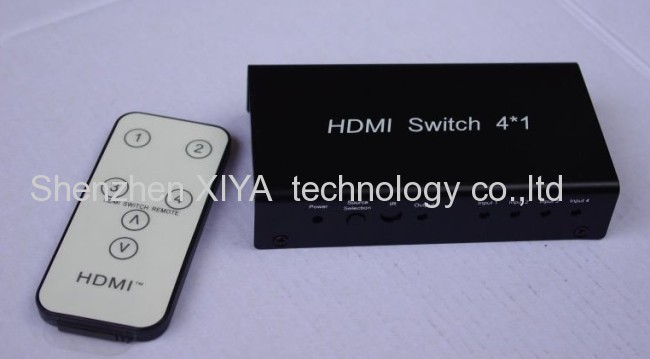 HDMI switcher 4*1 support 3D