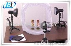 Square Perfect SP500 Platinum Photo Studio In A Box with 2 Light Tents & 4 Backgrounds For Product Photography