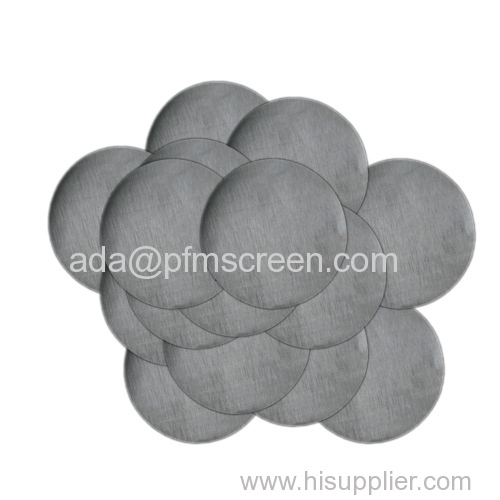 Stainless Steel Filter Disc