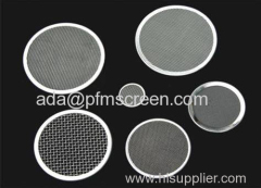 60 micron Metal Wire Filter Discs