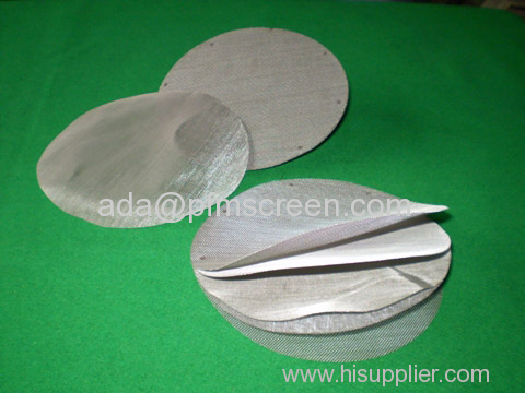 400mesh stainless steel filter disc