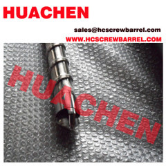 Bimetallic screw barrel for Battenfeld