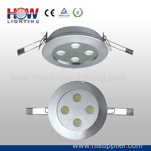 2013 new High Quality 12W 640LM Downlight LED with 4pcs CREE XP