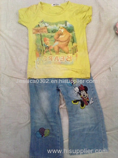 used children summer clothes