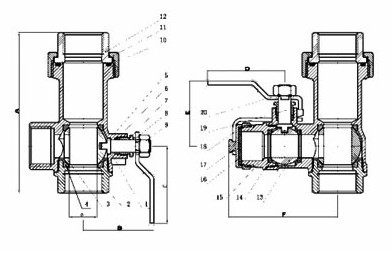 Water Heater Isolation Valves