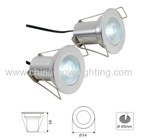 2013 Ningbo 1W LED Downlight Price Competitive with CREE XP