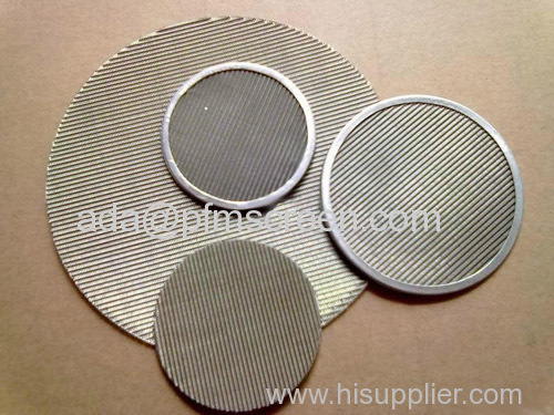 stainless steel filter disc / filter cloth