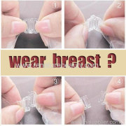 How to wear breast?