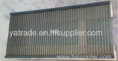 Dewatering screen panel (wedge wire)