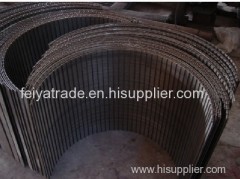 Dewatering screen panel (wedge wire)