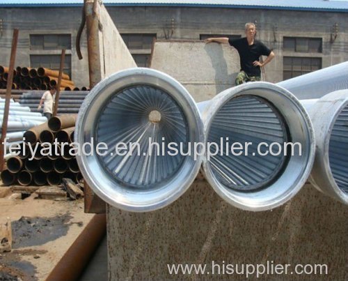 Welded Profile Wire Screen/water well screen/wedge wire screen/v wire screen tube/filter element