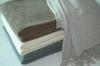 Plain Weave 100% Acrylic Throw Blanket For Bed / Sofa Cover