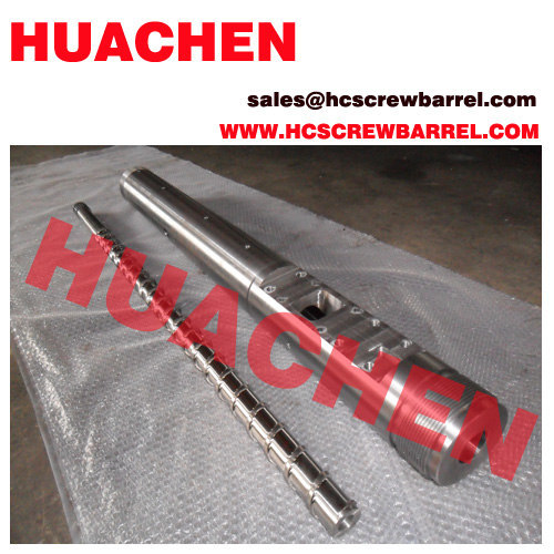 Bimetallic screw barrel for Demag injection molding machines