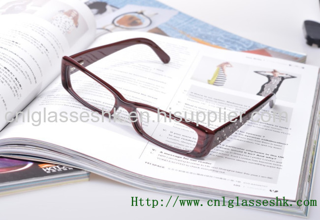 Custom designer eyeglasses frame factory, vintage eyegalsses frame with diamonds on arms