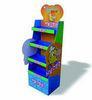 Advertising Four Tiers Cardboard Floor Display Stand For Business Retail