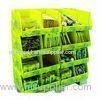 Varnish Coating Paper / Corrugated Cardboard Pallet Display For Retail Store Promotion