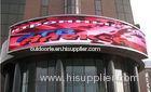 IP68 6500K Full color Curved LED Screen advertising outdoor with Synchronization Control