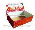 Light Duty Countertop Candy Display Box With Coating Paper, Glossy Lamination