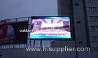 1/4scan P12.5 outdoor full color LED display scrolling with Iron / Aluminum Cabinet